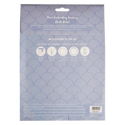 Sew & So On Embroidery Sewing Craft Kit - Balloon Festival