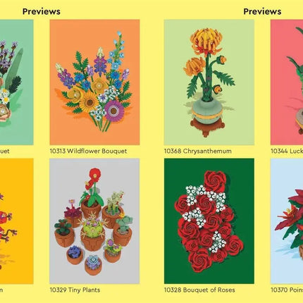 LEGO® Botanicals: Sticker Art Book - Gardening Gift