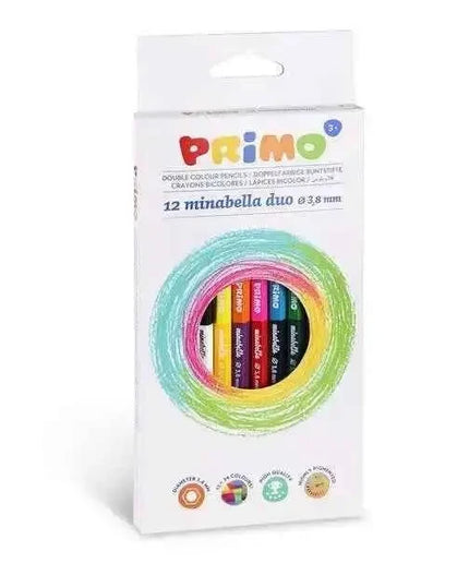 12 Duo Coloured Pencils