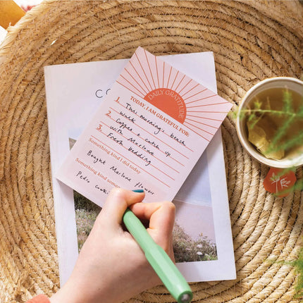 Daily Gratitude Pad | Sun Ray | A6