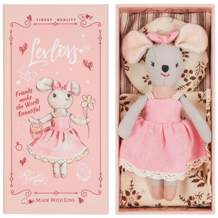 Levlovs Mouse Lili in a Box with the Bedding Summer Gift