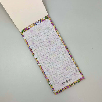 Cath Kidston Magnetic List Pad Pink Yellow Stationery Gift
