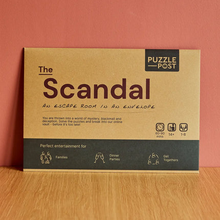 Escape Room in an Envelope - Puzzle Game - Various games The Scandal