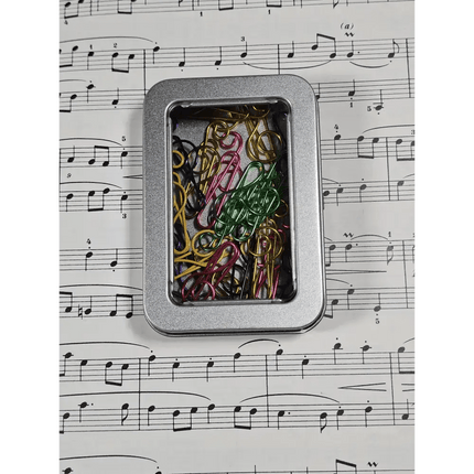 20 Treble Clef Musical note Paper clips