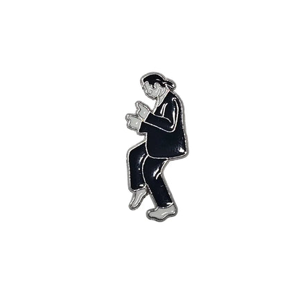 Music themed pin badges Dancing