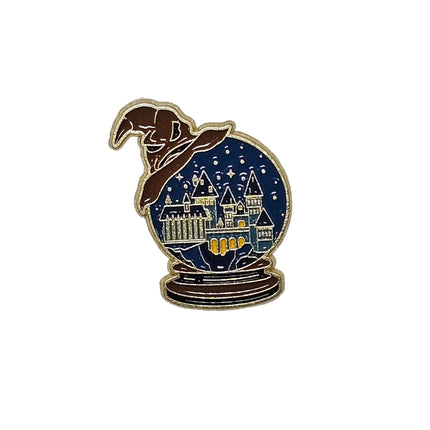 TV and film inspired pin badges Snow Globe