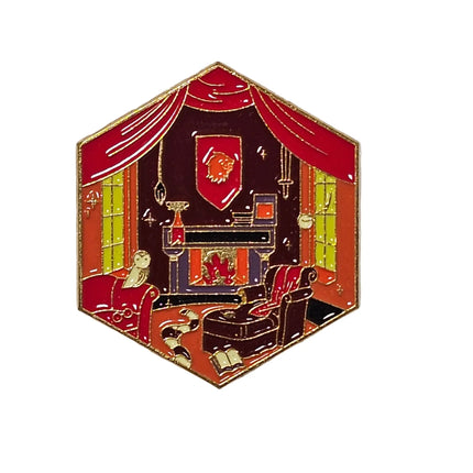 TV and film inspired pin badges Red House