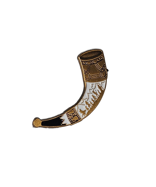 TV and film inspired pin badges Horn
