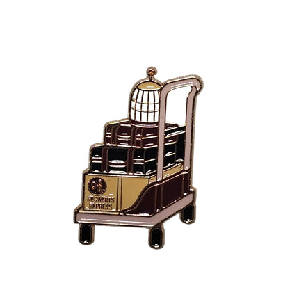 TV and film inspired pin badges Trolley