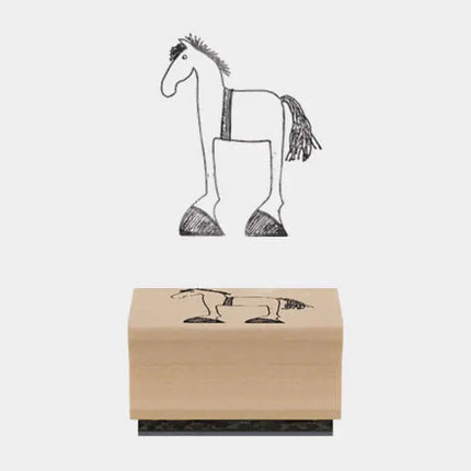 East of India wooden Ink Stamps in various Horse