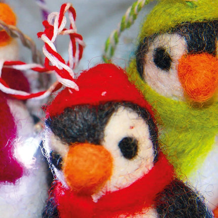 Felt Penguin Christmas Decoration