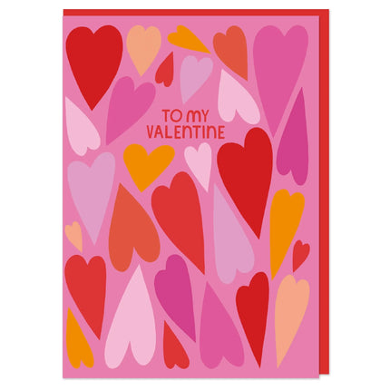 To my Valentine - Valentines Day Card