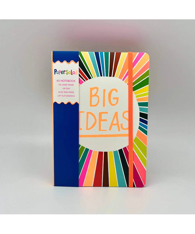 Paper Salad A5 Journal Notebook Bright Colour Stationery