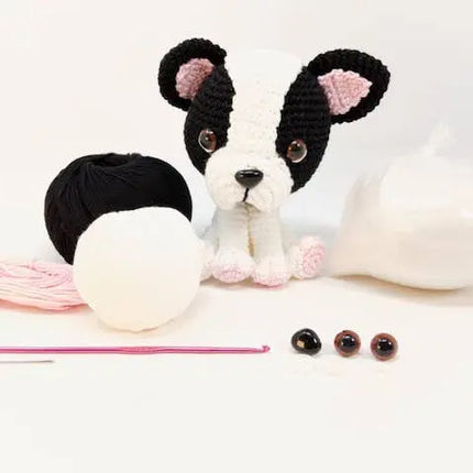 Knitty Critters - Pets - Pierre French Bulldog