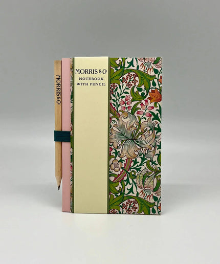 William Morris Mini Notebook with Pencil