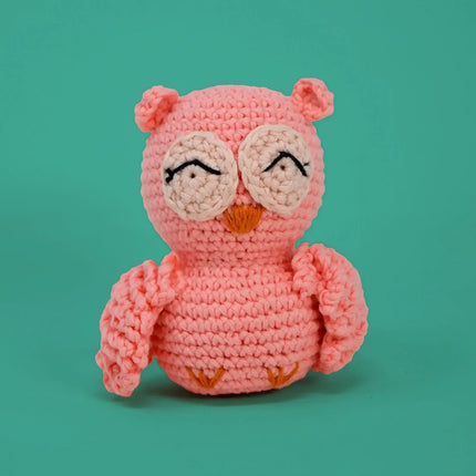 Knitty Critters - Pouch Pals - Oliver Owl
