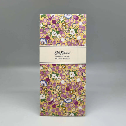 Cath Kidston Magnetic List Pad Pink Yellow Stationery Gift