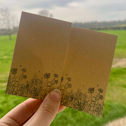 Wildflower Seeds - Seed Packet - Mix Flower Pattern