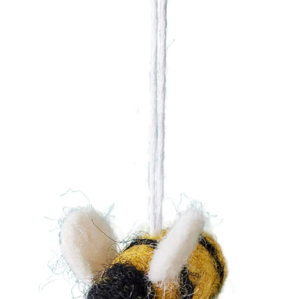 Felt Flying Bee Decoration – Eco-Friendly Fair Trade