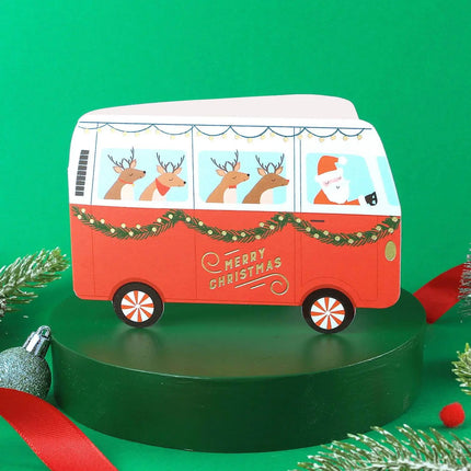 Christmas Camper Van Christmas Card Christmas Card