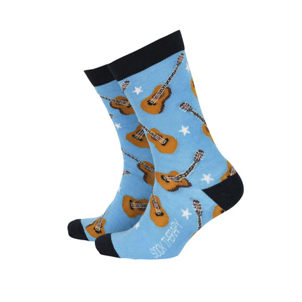 Acoustic Guitars - Men's Bamboo Socks