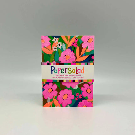 A6 notebooks Paper Salad Colourful Bright Stationery Gift