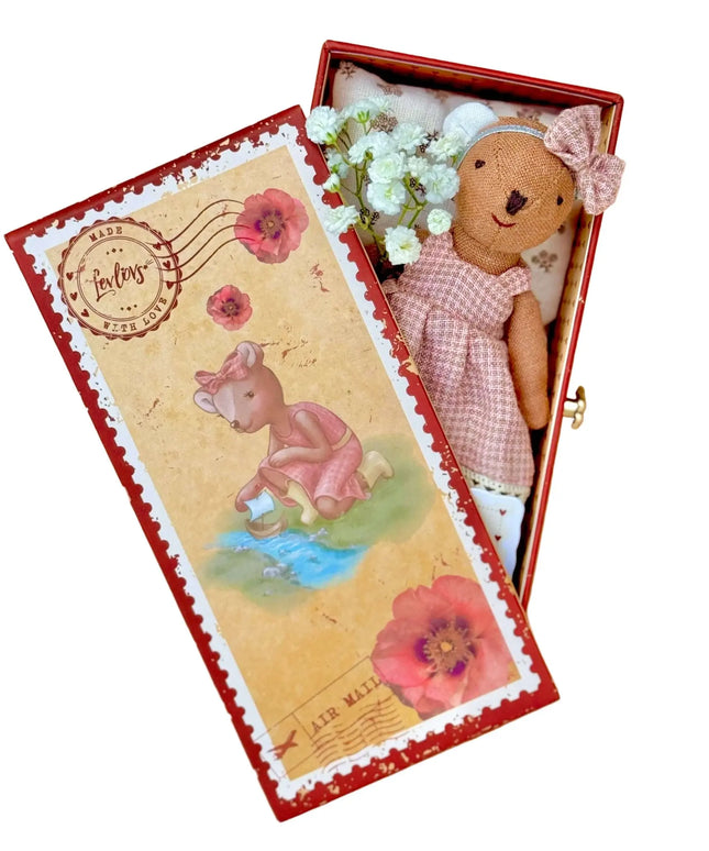 Bear in a Stamp Holder Box by Levlovs