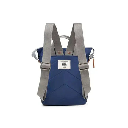 ROKA London Bantry Backpack in Crisp Blue Nylon
