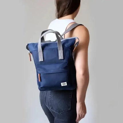 ROKA London Bantry Backpack in Majestic Purple Nylon