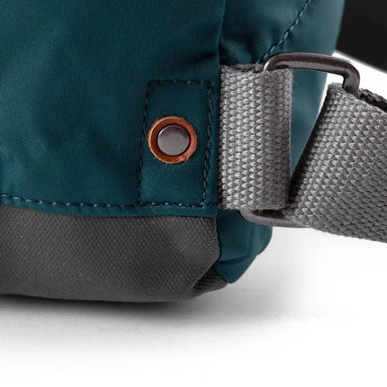 ROKA London: Bantry Backpack in Teal Nylon