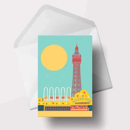 Blackpool Greeting Card