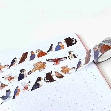 British Birds of Prey Washi Tape