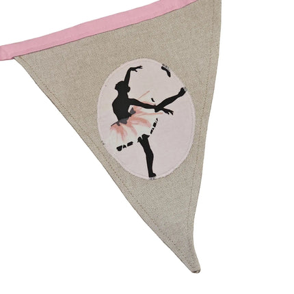 Bunting - Beautiful fabric Bunting Various designs Ballet