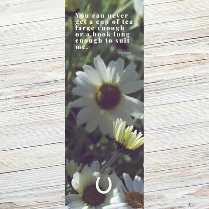 C.S. Lewis Literary Quote Bookmark