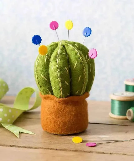 Cactus Pincushion Felt Craft Mini Kit