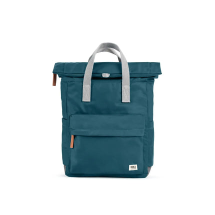 ROKA London Canfield Backpack in Teal Nylon