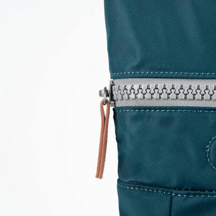ROKA London Canfield Backpack in Teal Nylon