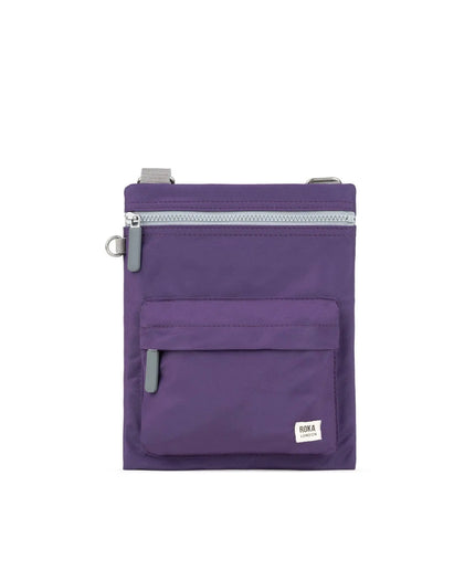 ROKA London Chelsea B Crossbody Bag in Majestic Purple Nylon