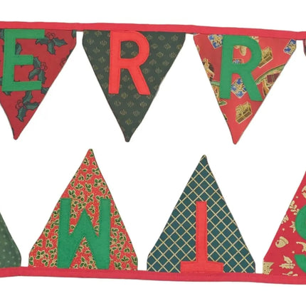 Christmas Bunting - Various designs Merry Christmas