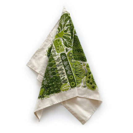 Cotton Tea Towel - Allotment