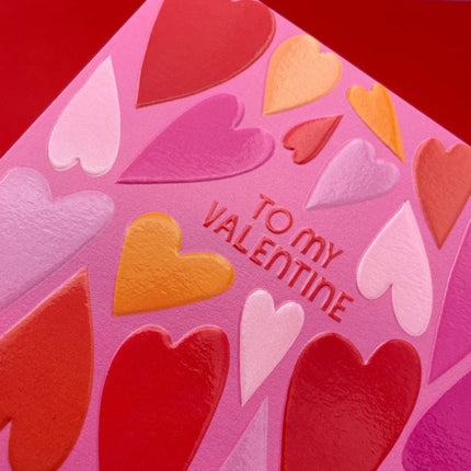 To my Valentine - Valentines Day Card