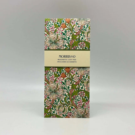 William Morris Magnetic List Pad Stationery Gift