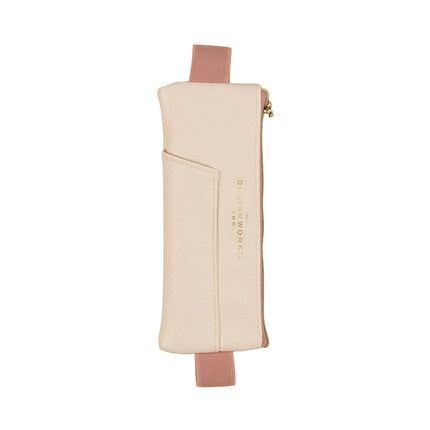Designworks Ink Pen Pouch - Cream + Taupe
