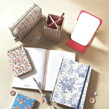 Cath Kidston A5 Notebook - Blue flowers