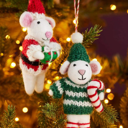 Felt Santa Elf Decoration