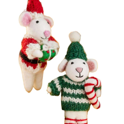 Felt Santa Elf Decoration