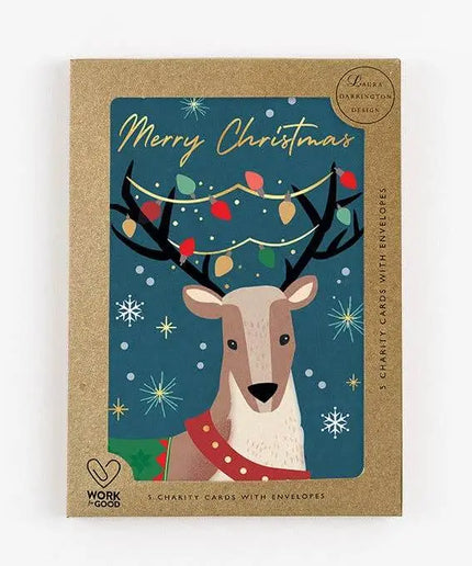Charity Christmas Card Pack With Love