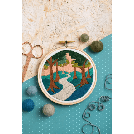 Forest Walk Mini Embroidery Kit