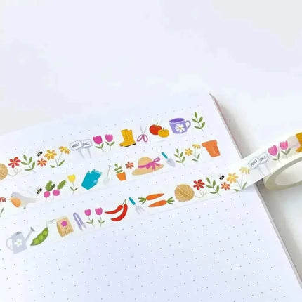 Washi Tape - Gardening Themed Tape