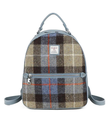 Harris Tweed Buchanan Backpack Blue/Black